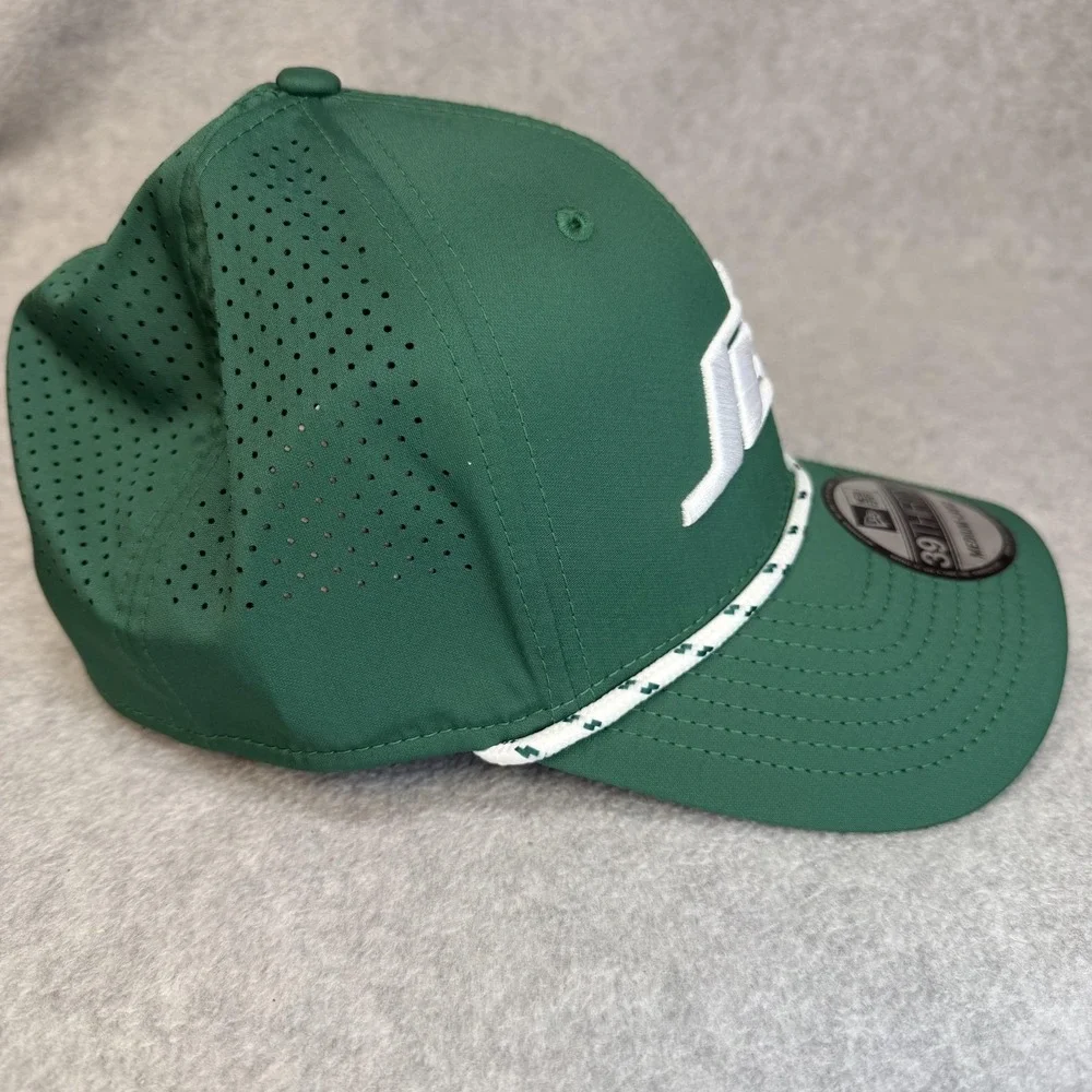 New York Jets Hat Cap Fitted Mens Large Green NFL‎ Football New Era 39THIRTY
